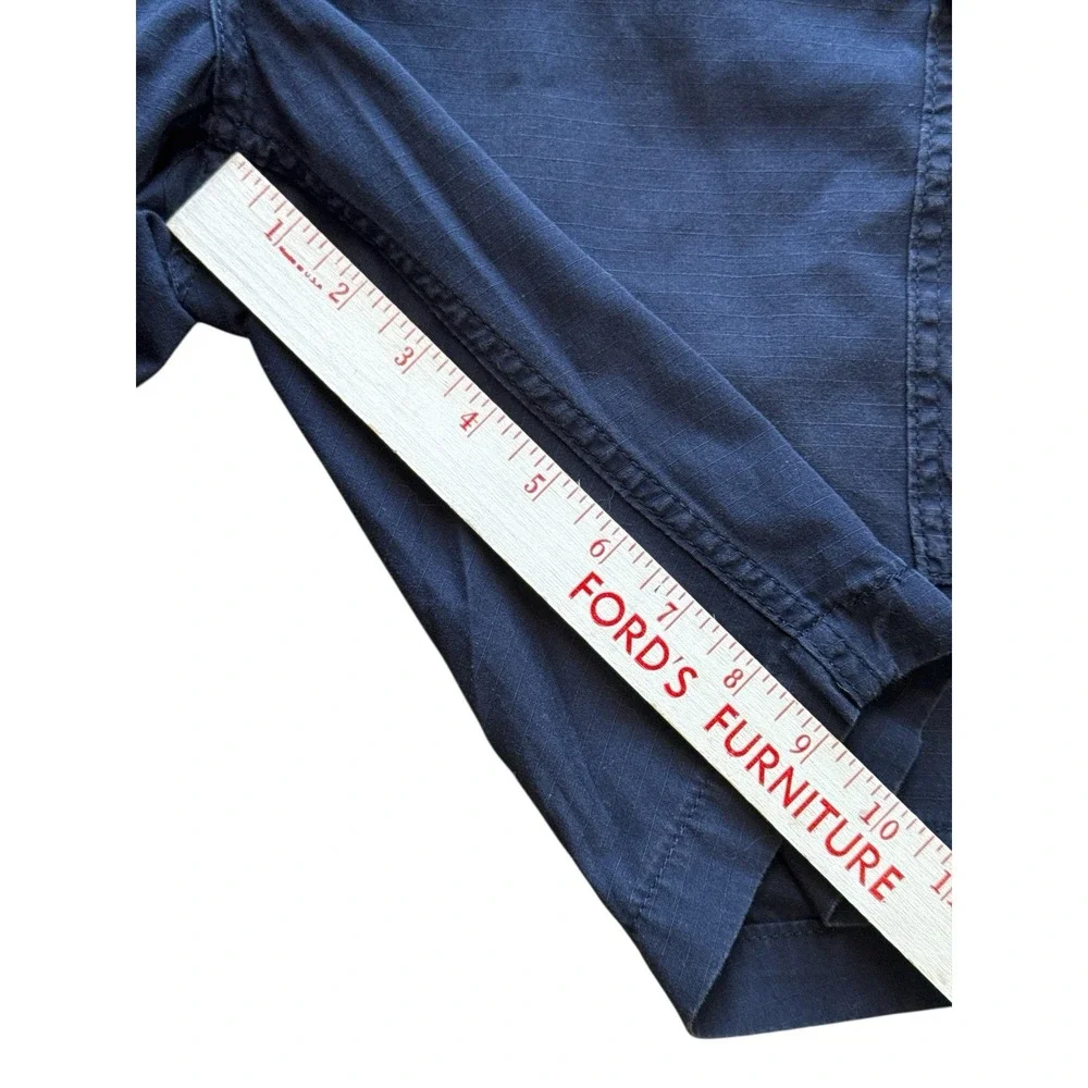 Levi's Men's Cargo Shorts Size 40 Navy Blue 100%‎ Cotton Multi-Pocket Utility